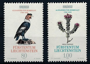 Лихтенштейн, 1994, Европа, 2 марки